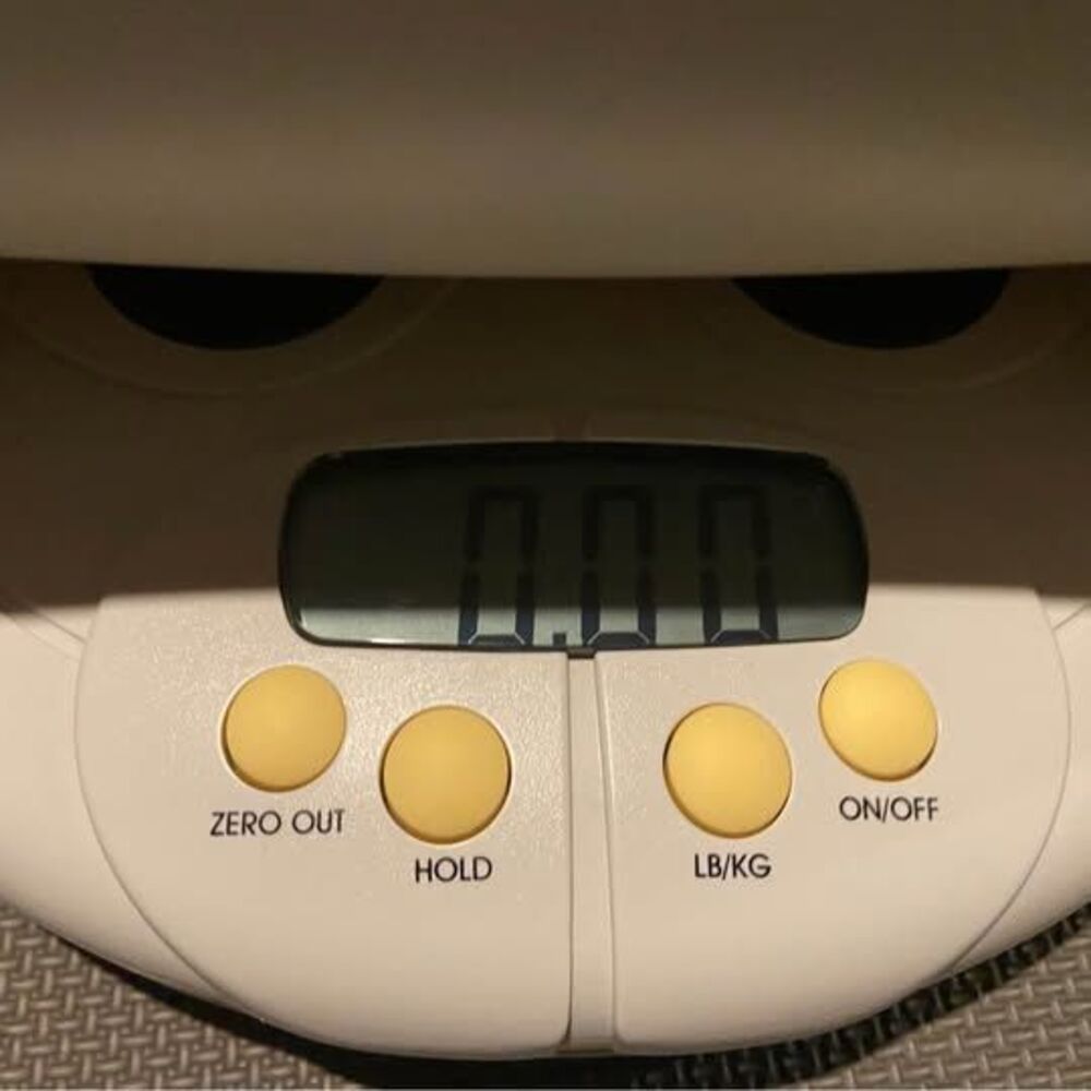 Baby weight scale